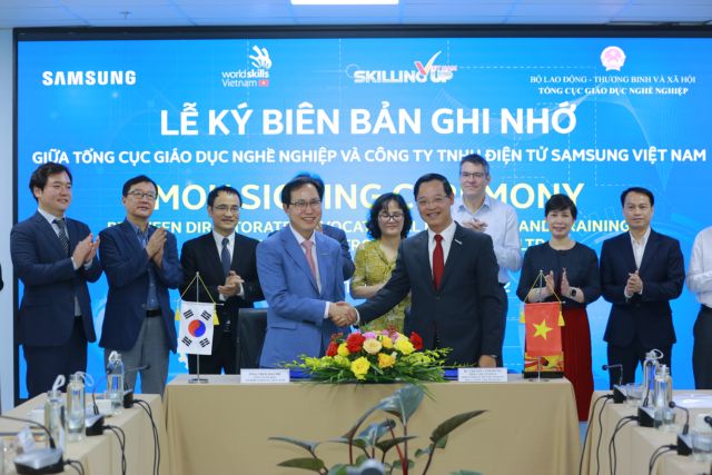 Samsung to collaborates with Việt Nam at 46th World Skills Competition in Shanghai